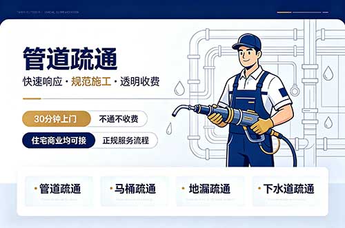 开封管道疏通